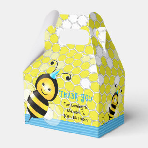 Happy Bee Birthday Gable Box