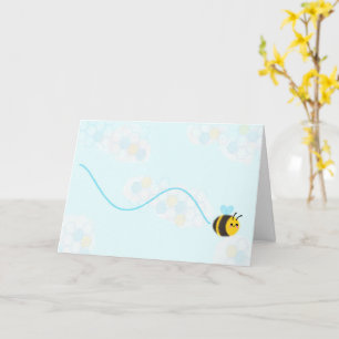 Happy bee card