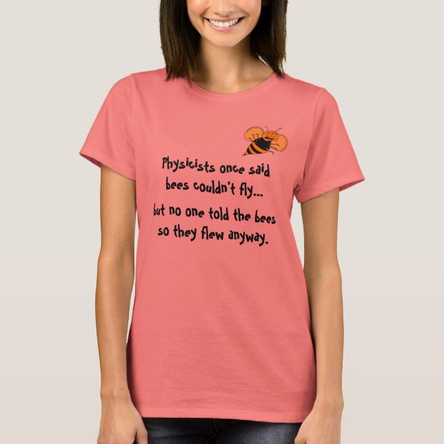 Happy Bee Cartoon Tee (Front)