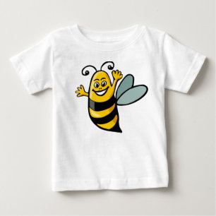 Happy Bee - Customised Baby T-Shirt