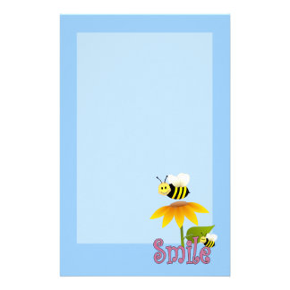 Bee Custom Stationery, Bee Stationery Templates