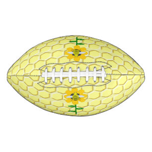 Happy Bee Day Birthday Bumblebee American Football