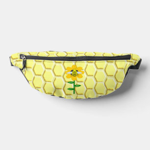 Happy Bee Day Birthday Bumblebee Bum Bags
