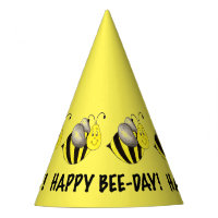 Happy Bee Day Yellow Bumblebee Birthday Bees