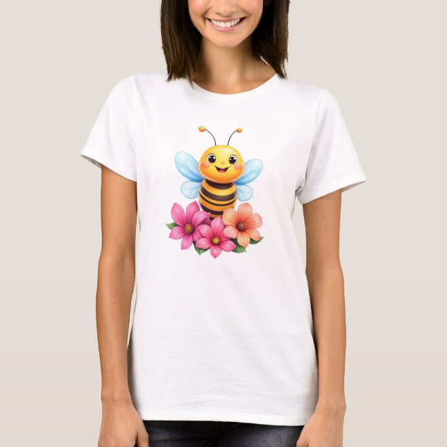 Happy Bee T-Shirt (Front)