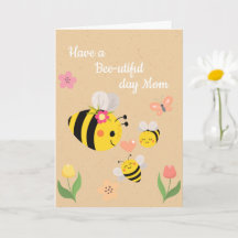 Happy Bee-utiful Day Birthday Card