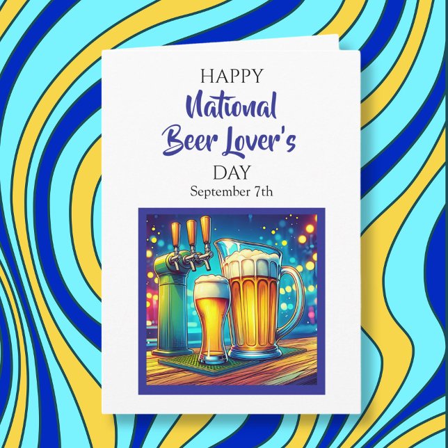 Happy Beer Lover's Day! Funny Holidays Card (Creator Uploaded)