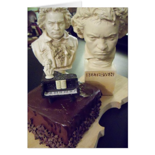 Happy Beethoven's Birthday Card (Front)