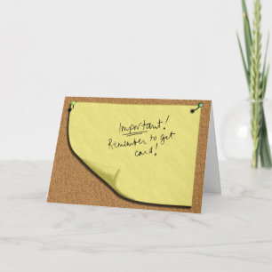 Happy Belated Birthday! Card