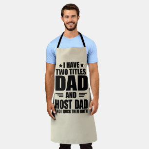 Happy best fathers day gift ideas good host dad apron