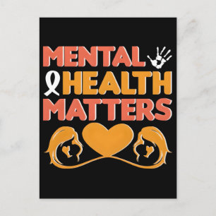 Happy best mental t shirt design vector T-Shirt Holiday Postcard