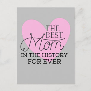Happy Best Mothers Day With All Love Postcard