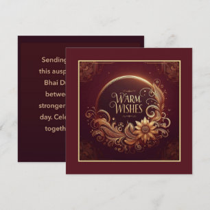 Happy Bhai Duj Card