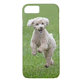 Happy Bichon Poodle puppy dog iPhone 8/7 Case