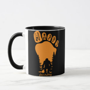 Happy Big Foot Halloween Mug