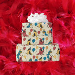 Happy Bird Day Cartoon Birds Themed Birthday Wrapping Paper<br><div class="desc">Say "Happy Birthday" or "Happy Bird-Day" as the case may be,  in style with this fun patterned wrapping paper. It features balloons and cartoon style illustrations of three birds: a cardinal,  a goldfinch and a bluebird who are all ready to party.</div>