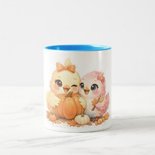 Happy Bird Friends Halloween Coffee Mug
