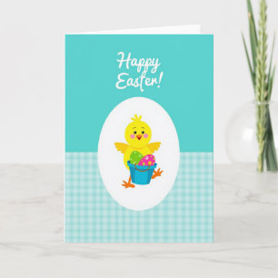Happy Bird Pattern Card