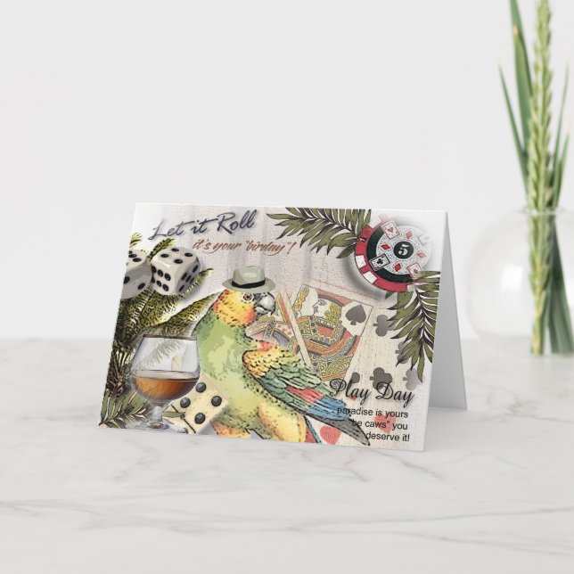 happy "birday" card (Front)