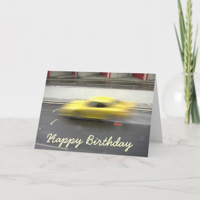 Happy Birtday Card (Front)