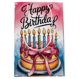 Happy birth day gift bag