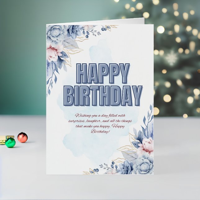 happy Birthay gift card , birthday wishes card (Holiday In Situ 2)