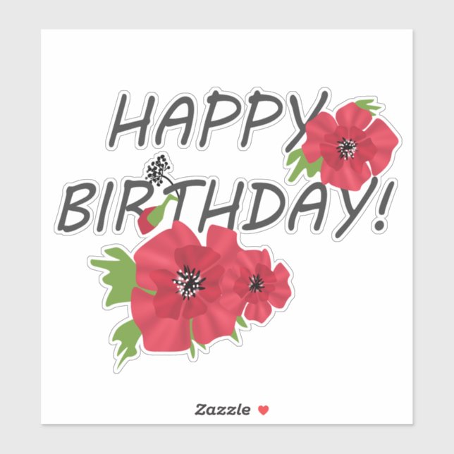 Happy birthday! (Sheet)