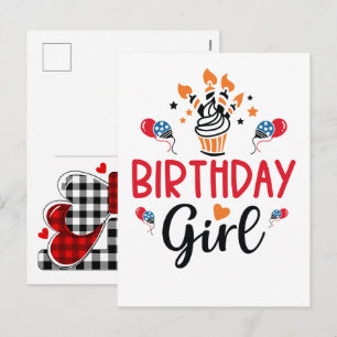 Happy Birthday 2026: Celebrate in Style! Holiday Postcard