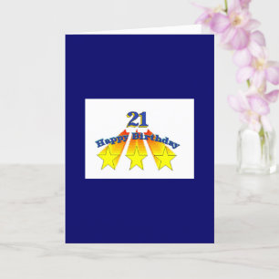 Happy Birthday 21 Christian Card