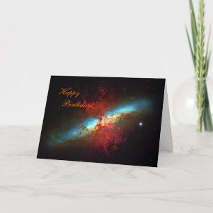 Happy Birthday - A Starburst Galaxy Card