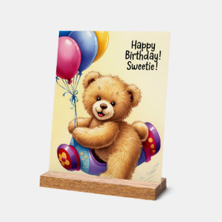  happy birthday acrylic sign