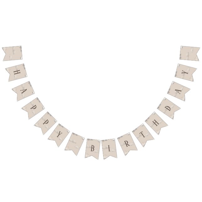 Happy Birthday Aeroplane Bunting  (All)