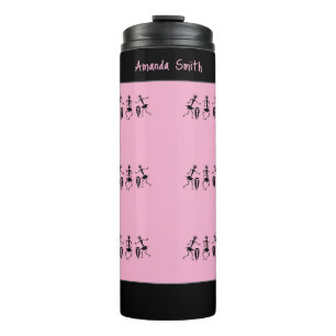 Happy Birthday African Art Awesome Dance Thermal Tumbler