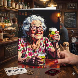 Happy Birthday   Aging Humor Funny Card