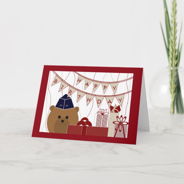 Happy Birthday, Air Force Hero! Card (Front)