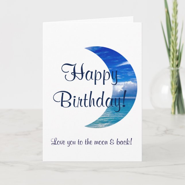 Happy Birthday | All Occasion Card|5" x 7 Card (Front)