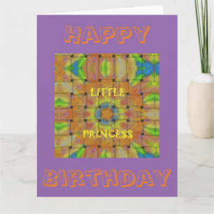 Happy Birthday Amazing Little Princess Card