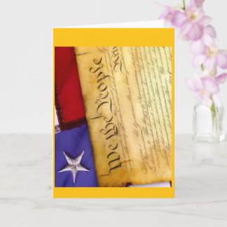 Happy Birthday America Greeting Card
