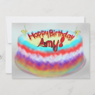 Happy Birthday Amy! Card