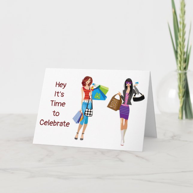 HAPPY BIRTHDAY **AND WE KNOW HOW TO CELEBRATE** CA CARD (Front)