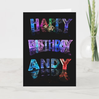 Happy Birthday Andy Card