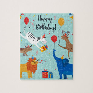 Happy Birthday Animals Jigsaw Puzzle