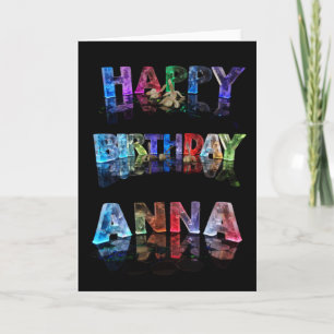 Happy Birthday Anna Card