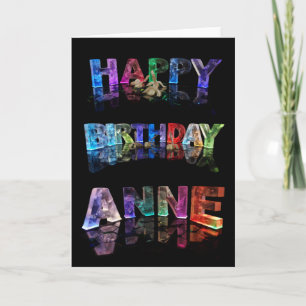 Happy Birthday Anne Card