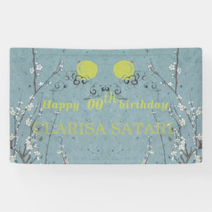 Happy Birthday - ANY YEAR Personalised Banner