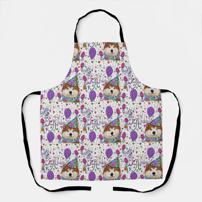 HAPPY BIRTHDAY APRON (Front)