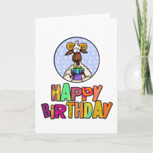 Happy Birthday - Aries Card