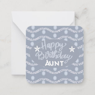 Happy Birthday Aunt  Card