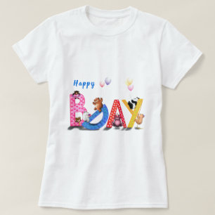 Happy Birthday - Baby Bears Party Celebration Fun T-Shirt