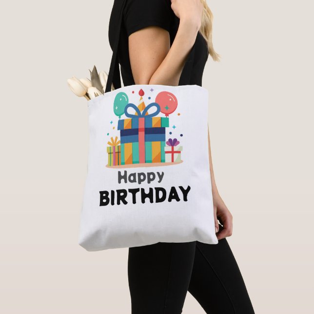 Happy birthday bag (Close Up)